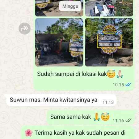 Pengiriman Papan Bunga Duka Sambeng Bayan