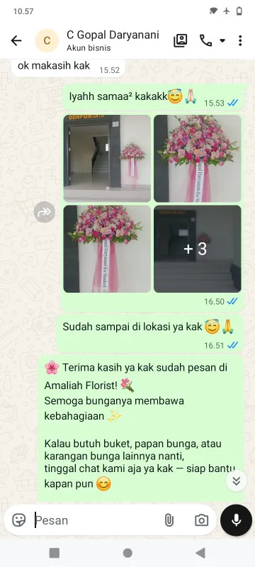 Pengiriman Karangan Bunga Sambeng Bayan