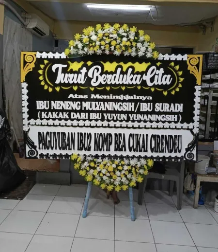 Papan Bunga Duka Sambeng Bayan